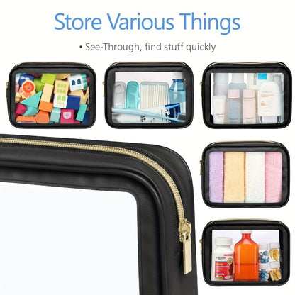 Travel Makeup Bag – Clear, Transparent, for Travel – detail view 16
