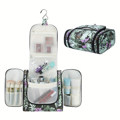 Travel Makeup Bag – 17 Colors, Large Capacity, Multi Pocket, Lightweight – detail view 7
