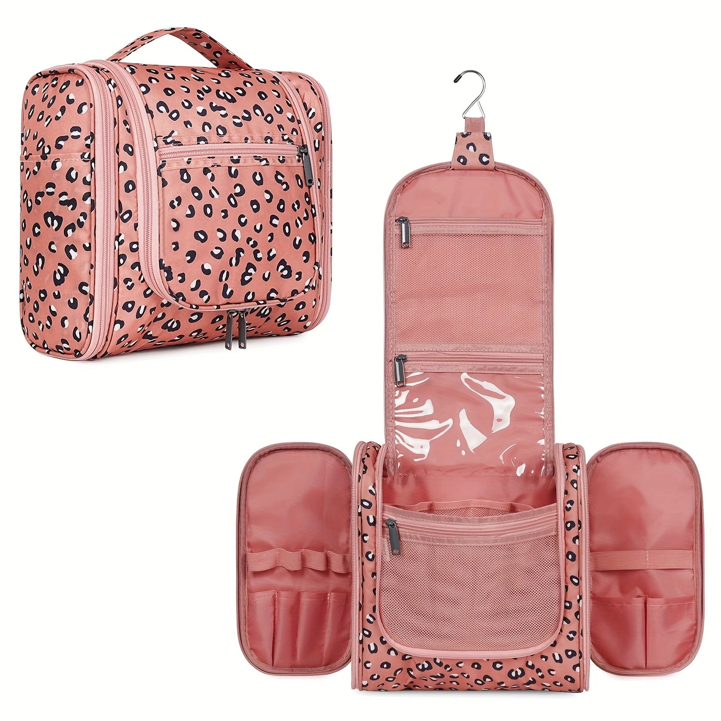 Travel Makeup Bag – 17 Colors, Large Capacity, Multi Pocket, Lightweight – detail view 12