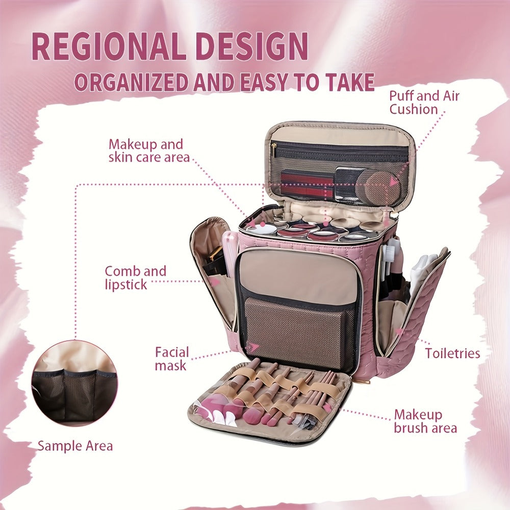 Travel Makeup Bag – Large Capacity, Multi-Pocket, for Travel – detail view 3