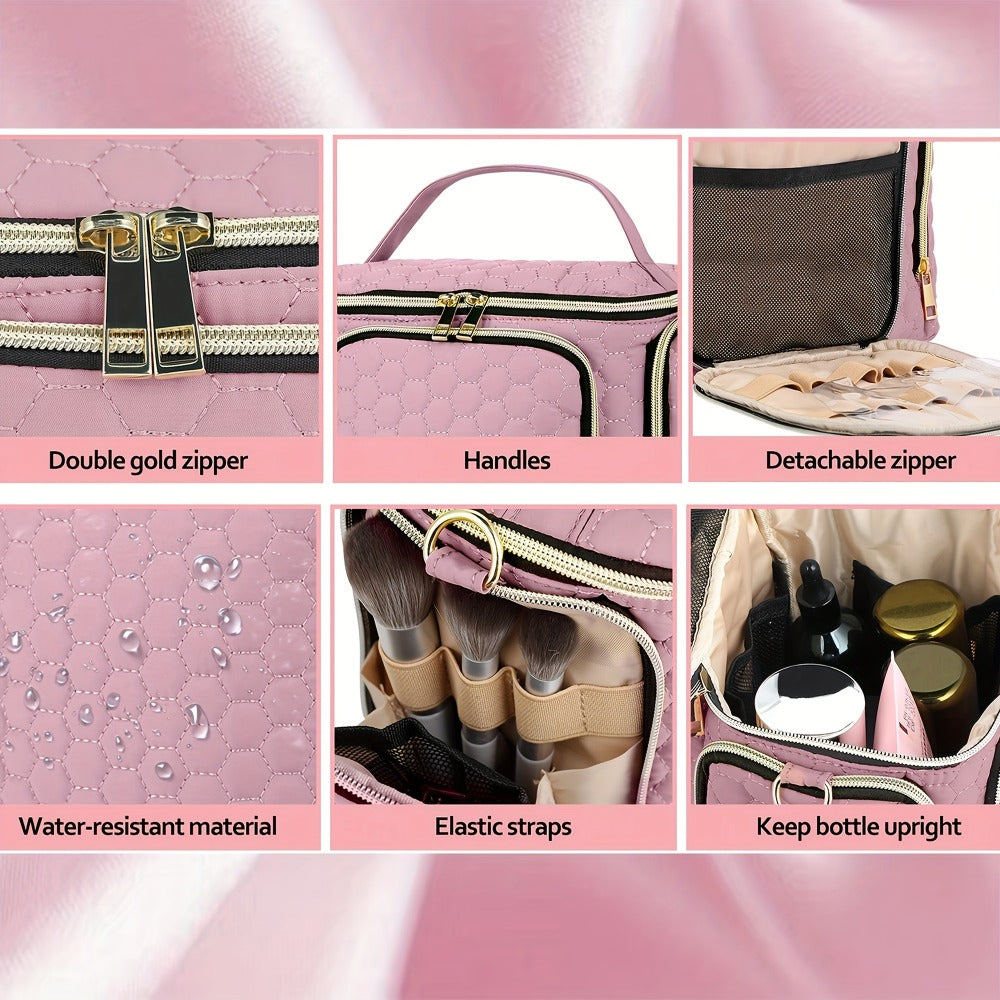 Travel Makeup Bag – Large Capacity, Multi-Pocket, for Travel – detail view 7