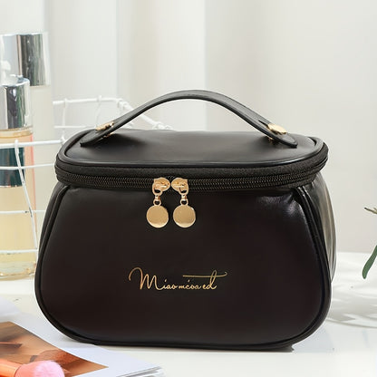 Travel Makeup Bag – PU Leather, Large Capacity, for Travel – detail view 4