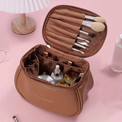 Travel Makeup Bag – PU Leather, Large Capacity, for Travel – detail view 10