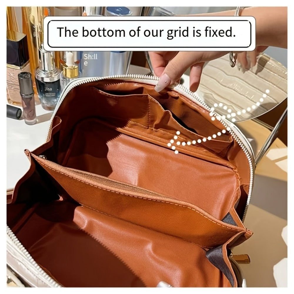 Travel Makeup Bag – PU Leather, Large Capacity, for Travel – detail view 15