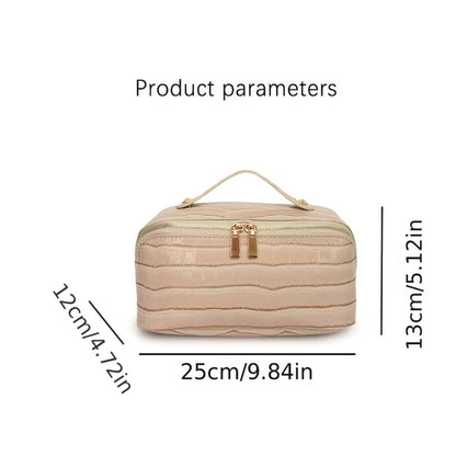 Travel Makeup Bag – PU Leather, Large Capacity, for Travel – detail view 4