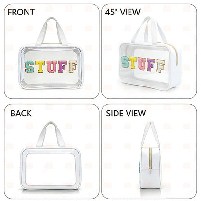 Travel Makeup Bag – PVC, Stuff Embroidered Pvc Makeup Portable – detail view 14