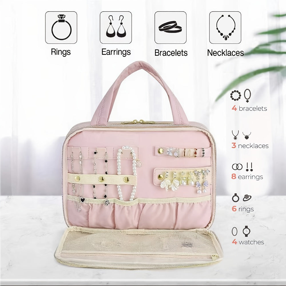 Travel Makeup Bag – PVC, Foldable, for Travel – detail view 5