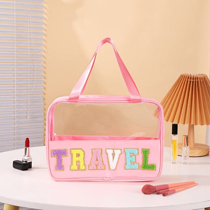 Travel Makeup Bag – PVC, Transparent, Clear, for Travel – detail view 5