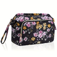 Black Flower (Cosmetic Bag)