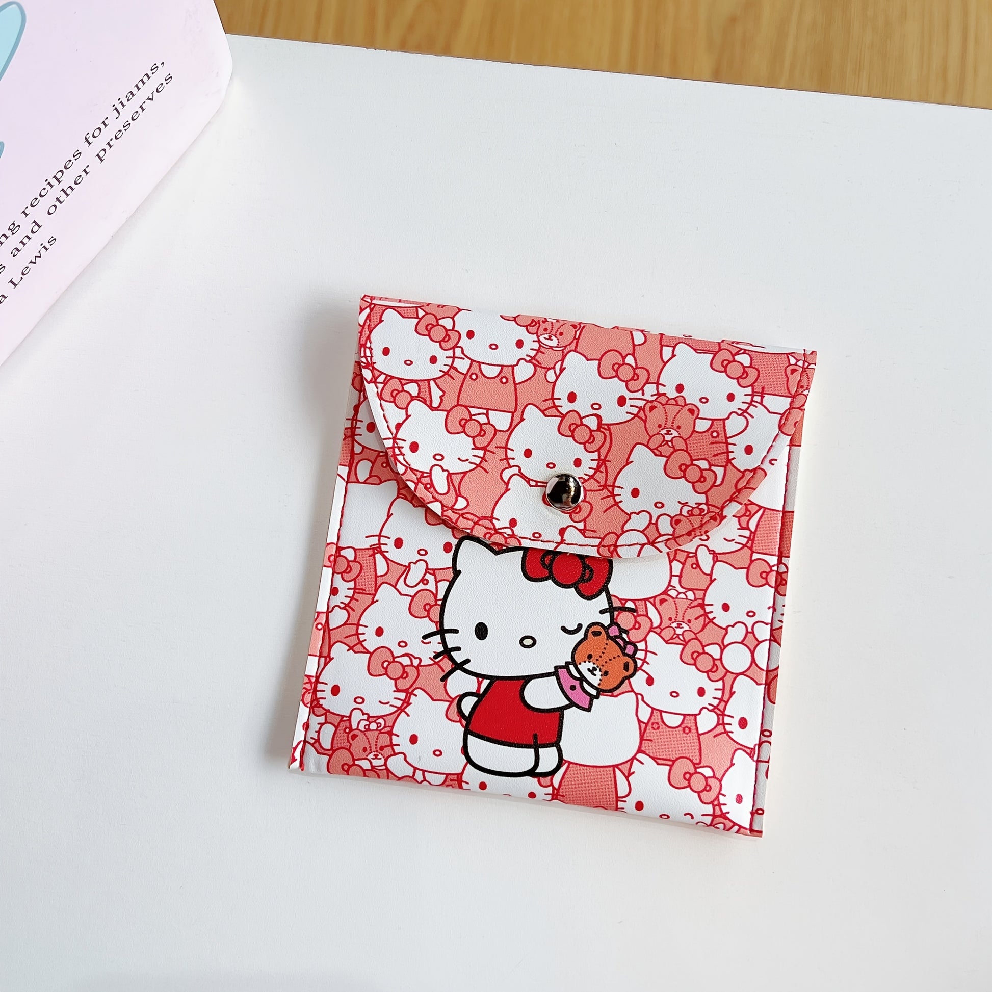 Travel Makeup Bag – for Travel, Sanrio Makeup Hello Kitty Kuromi – front view - product view 15