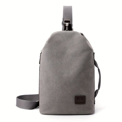 Men's Crossbody Bag – Canvas, Large Capacity, for Travel & Work – detail view 17