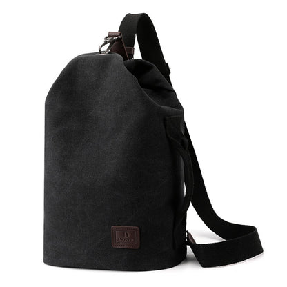Men's Crossbody Bag – Canvas, Large Capacity, for Travel & Work – detail view 11