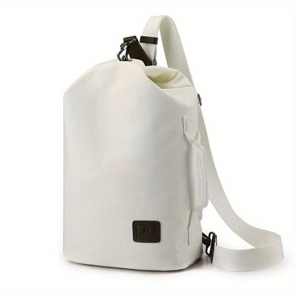 Men's Crossbody Bag – Canvas, Large Capacity, for Travel & Work – alternate view