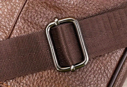 Men's Crossbody Bag – Genuine Leather, Large Capacity, for Travel & Work – detail view 16