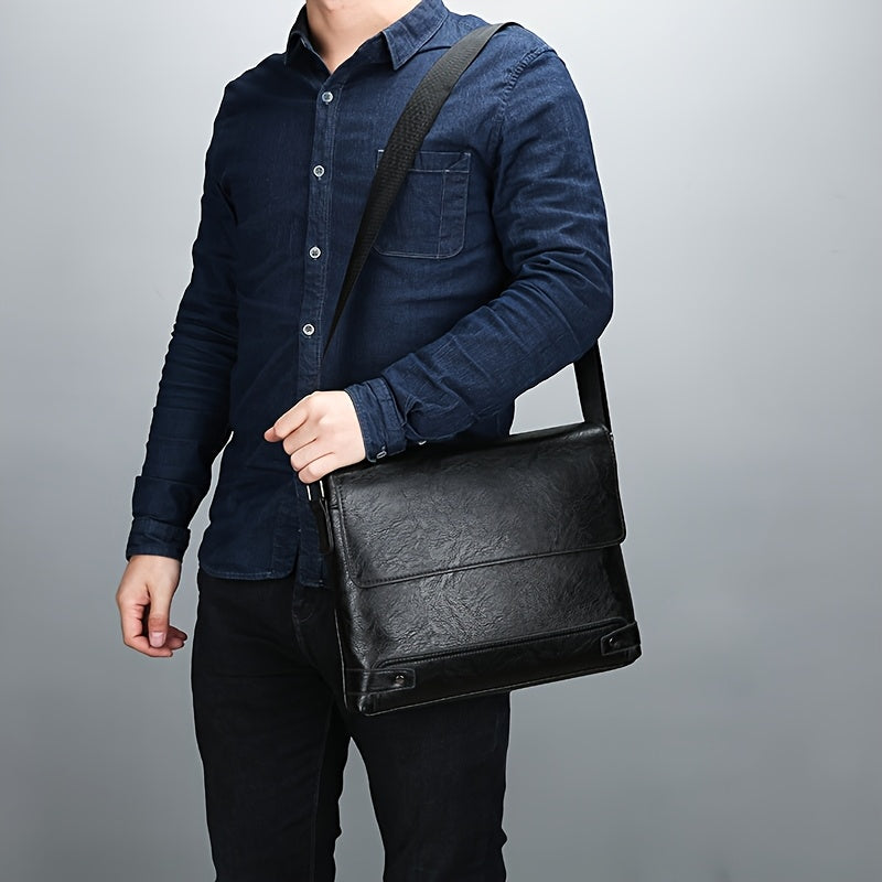 Men's Crossbody Bag – Large Capacity, Multi-Pocket, Adjustable Strap, for Everyday Use – detail view 22