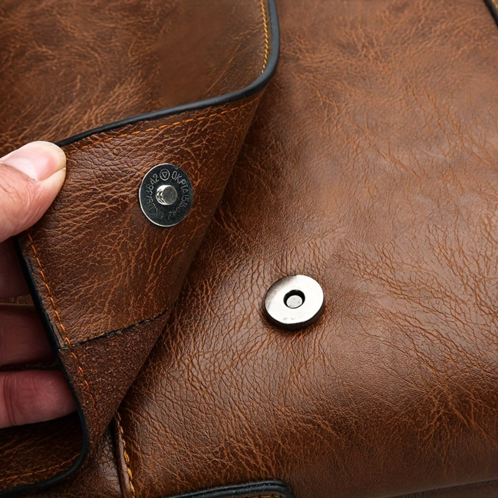 Men's Crossbody Bag – Large Capacity, Multi-Pocket, Adjustable Strap, for Everyday Use – detail view 16