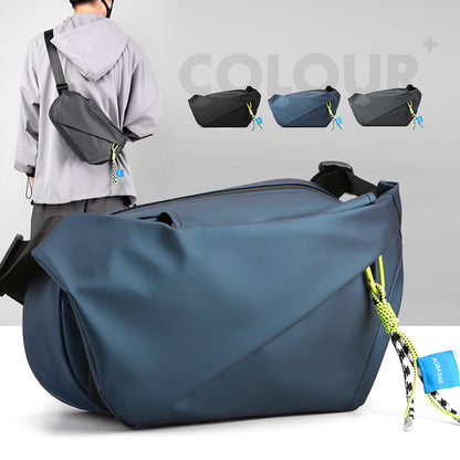 Men's Crossbody Bag – Nylon, Large Capacity, for Everyday Use – detail view 22