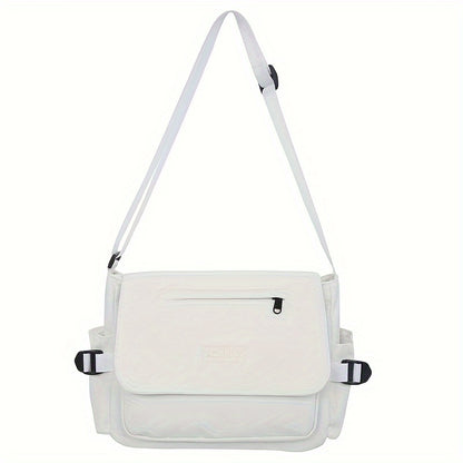 Men's Crossbody Bag – Polyester, Large Capacity, for Travel & Work – detail view 16