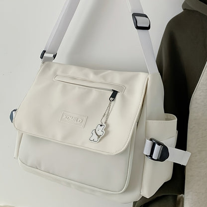 Men's Crossbody Bag – Polyester, Large Capacity, for Travel & Work – detail view 2