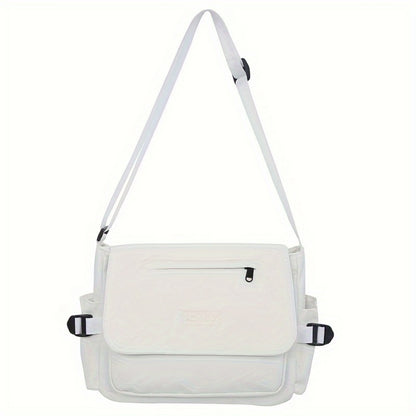 Men's Crossbody Bag – Polyester, Large Capacity, for Travel & Work – detail view 3