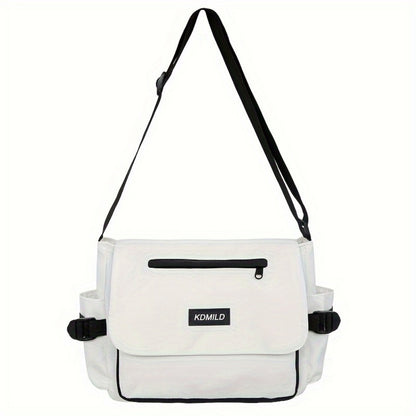 Men's Crossbody Bag – Polyester, Large Capacity, for Travel & Work – detail view 7