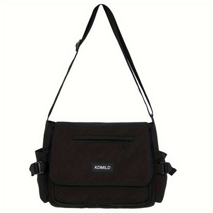 Men's Crossbody Bag – Polyester, Large Capacity, for Travel & Work – detail view 9