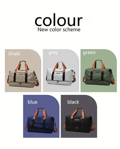 Men's Crossbody Bag – for Travel & Everyday Use, Spacious Gym Fitness Short Trips – detail view 20