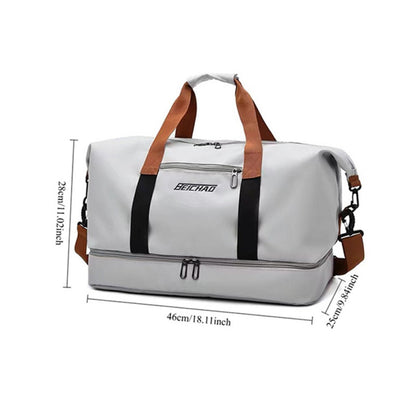 Men's Crossbody Bag – for Travel & Everyday Use, Spacious Gym Fitness Short Trips – detail view 8