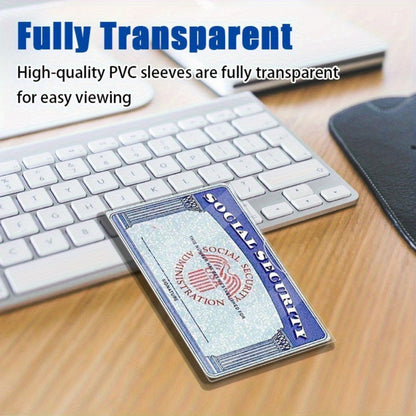 Men's Wallet – 18 Pack, PVC, Clear, Waterproof – detail view 3