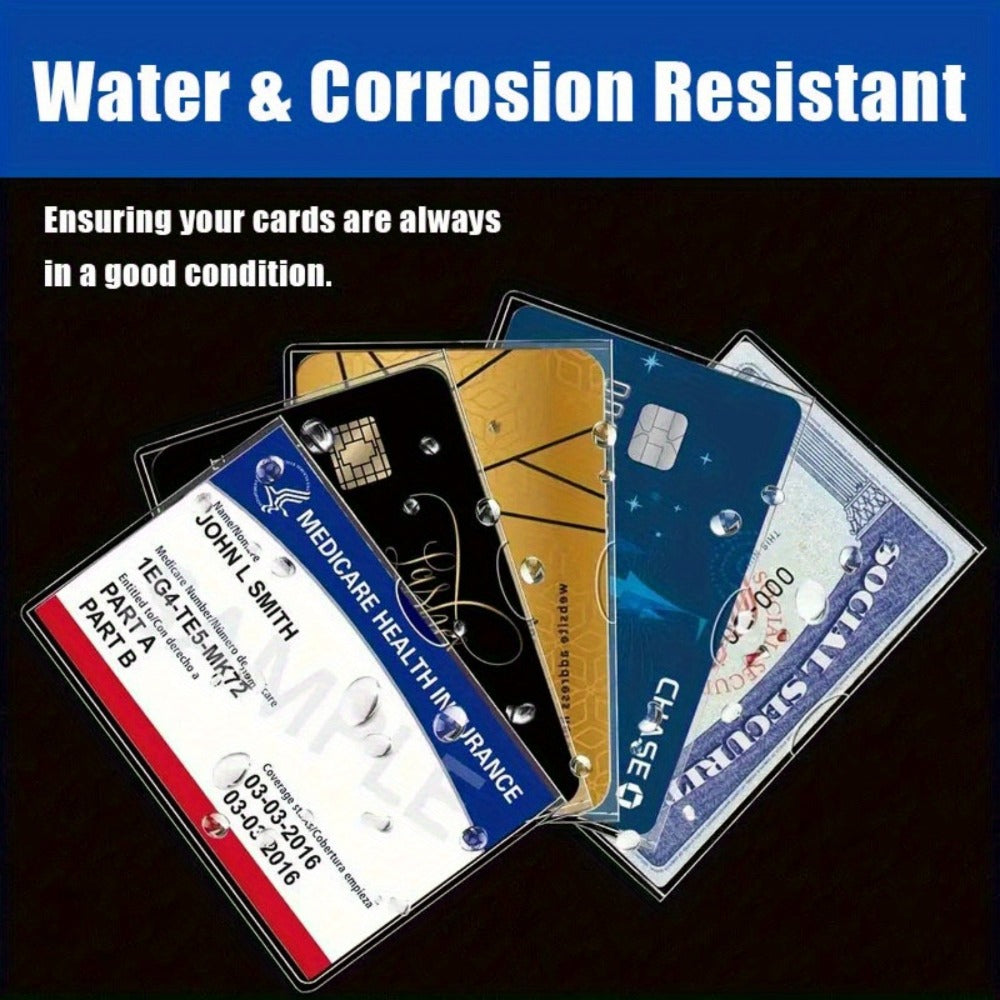 Men's Wallet – 18 Pack, PVC, Clear, Waterproof – detail view 6
