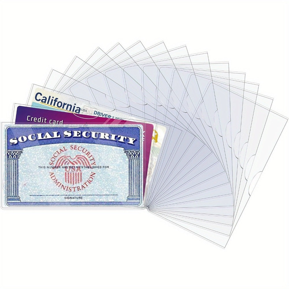 Men's Wallet – 18 Pack, PVC, Clear, Waterproof – detail view 7