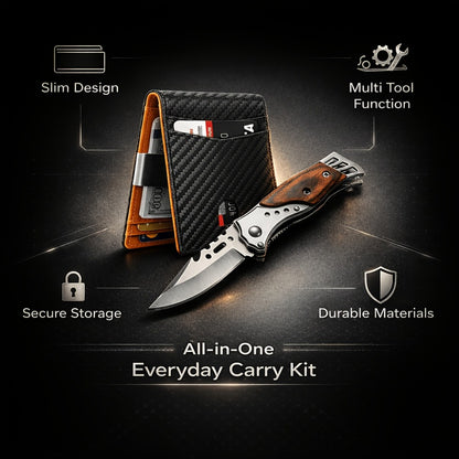 Men's Wallet – 2pcs, RFID Blocking – detail view 6