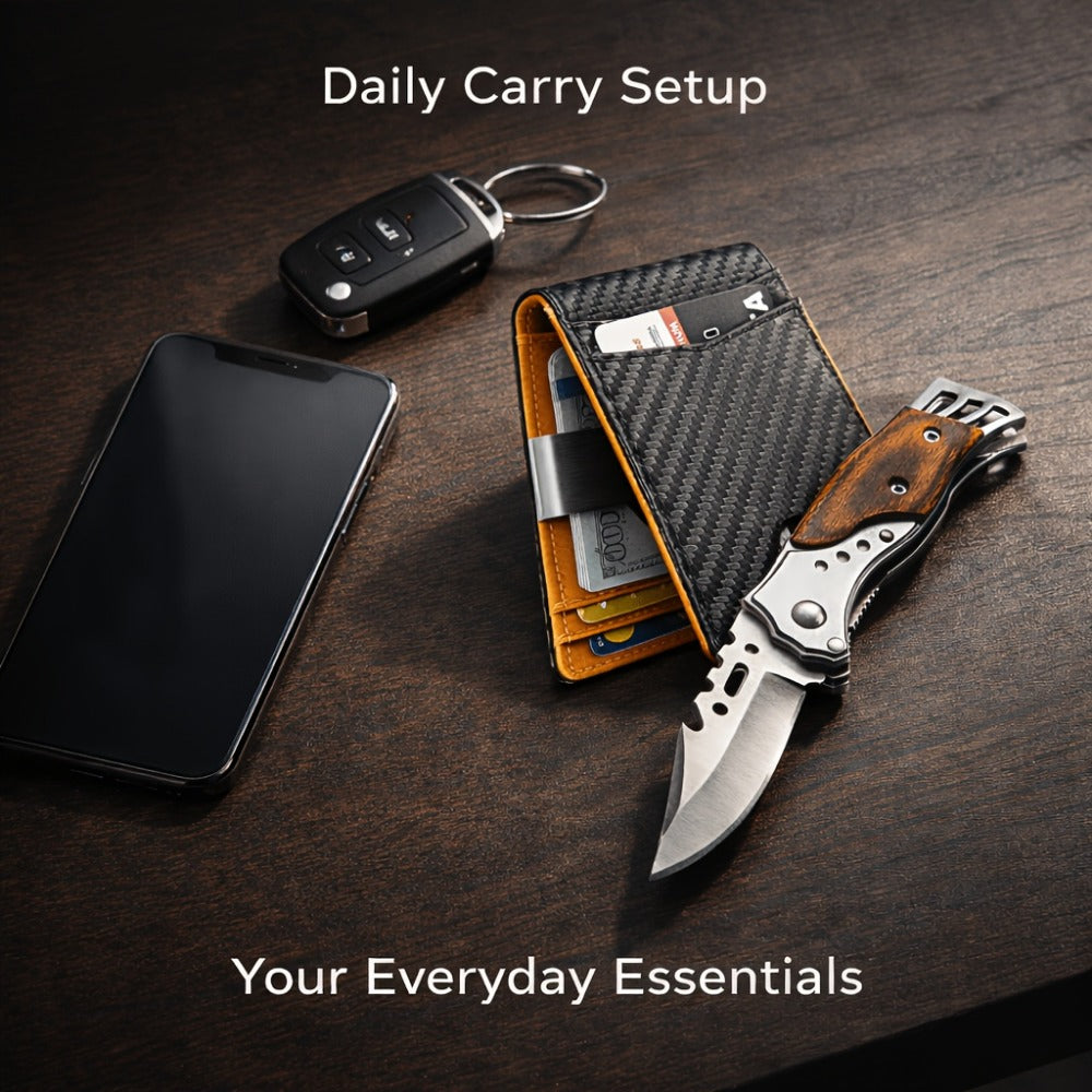Men's Wallet – 2pcs, RFID Blocking – detail view 9