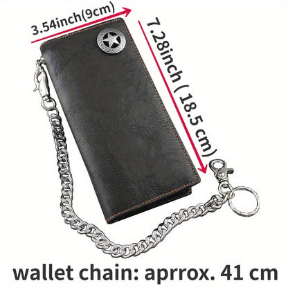 Men's Wallet – Concho Rock Star Cowhide Leather – detail view 2