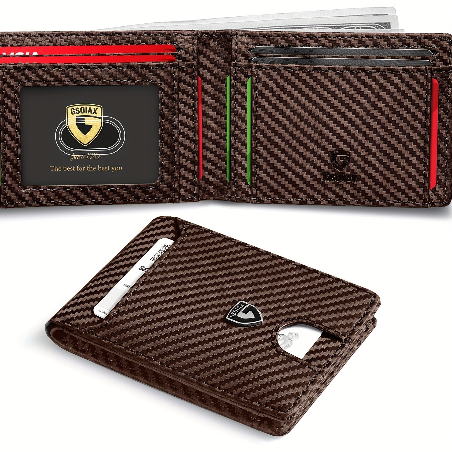 Men's Wallet – 15 Colors, for Everyday Use – detail view 3