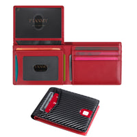 Carbon black and Red