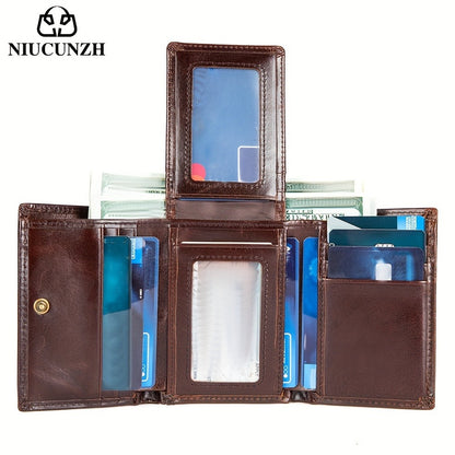 Men's Wallet – Genuine Leather, Anti-Theft – detail view 7
