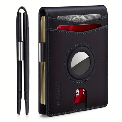 Men's Wallet – 6 Colors, Genuine Leather, RFID Blocking – front view - product view 15