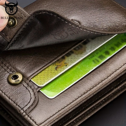 Men's Wallet – Genuine Leather, Large Capacity – detail view 8