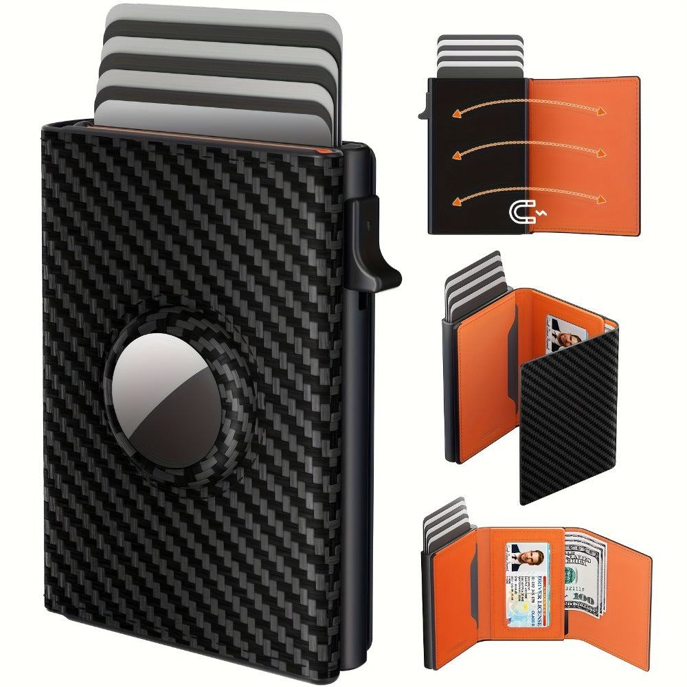 Men's Wallet – Genuine Leather, RFID Blocking – detail view 3