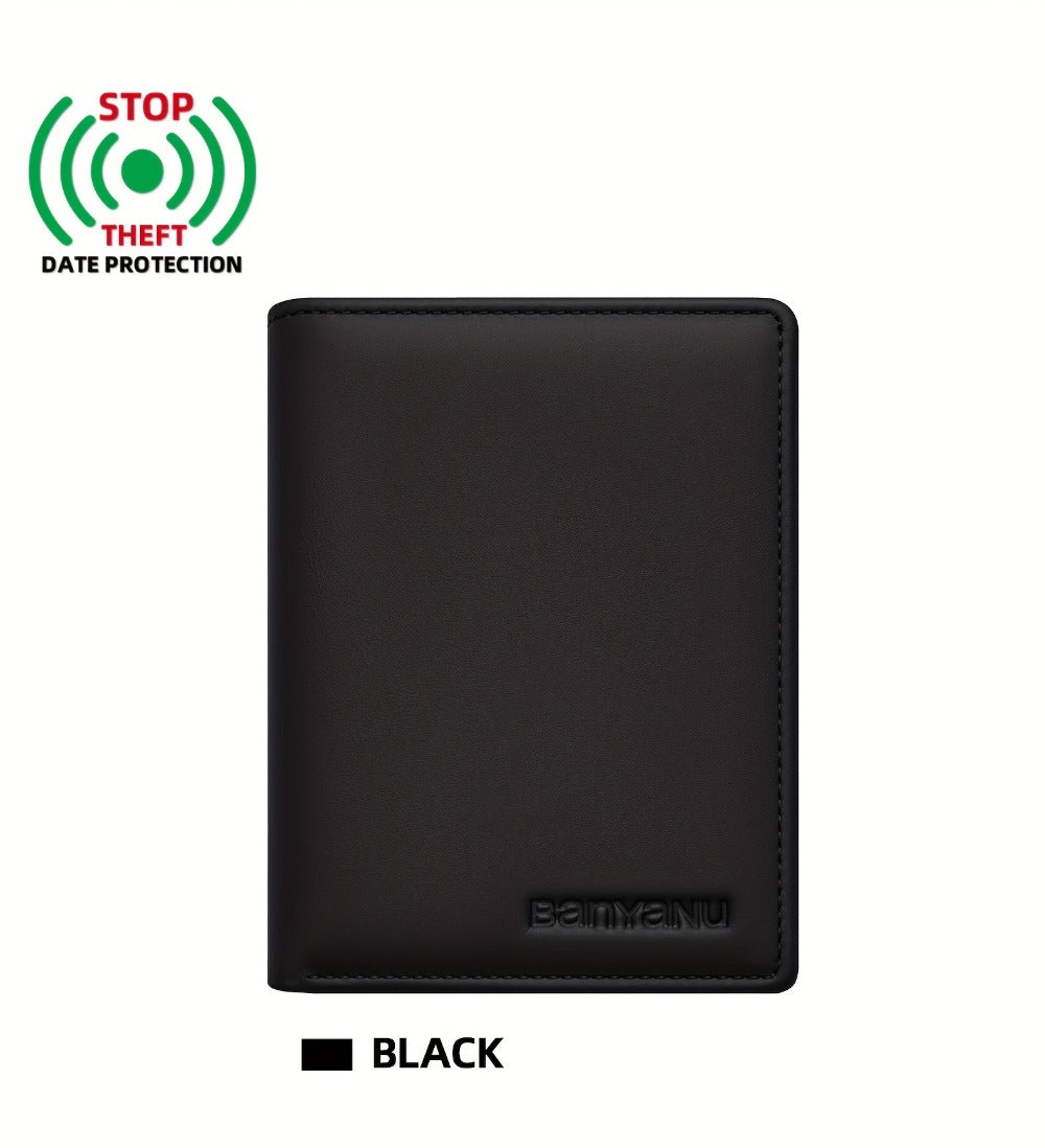 Men's Wallet – Genuine Leather, RFID Blocking, Anti-Theft, Compact – detail view 17