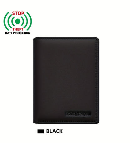 Men's Wallet – Genuine Leather, RFID Blocking, Anti-Theft, Compact – detail view 17