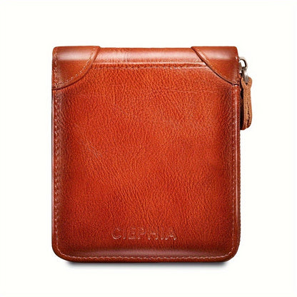 Men's Wallet – Genuine Leather, RFID Blocking, Large Capacity – detail view 9
