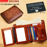 Trifold Brown