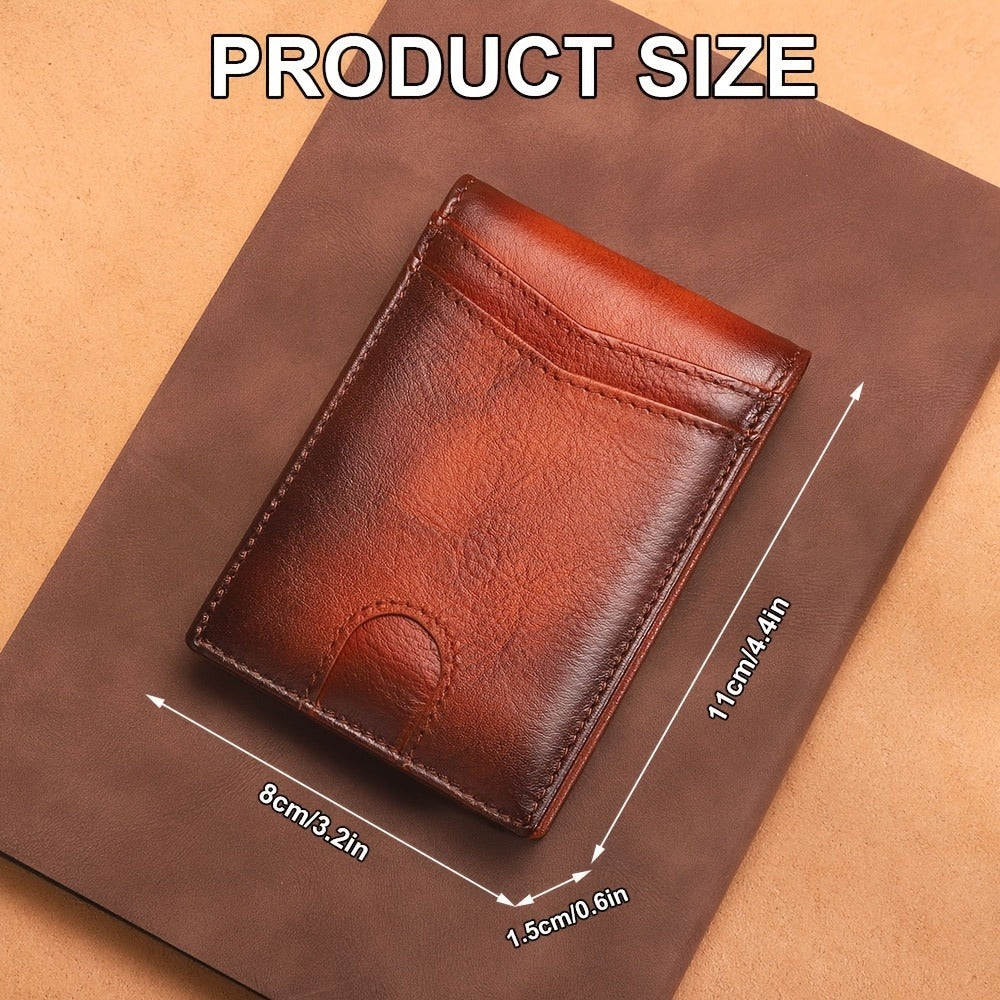 Men's Wallet – Genuine Leather, RFID Blocking, for Everyday Use – detail view 3