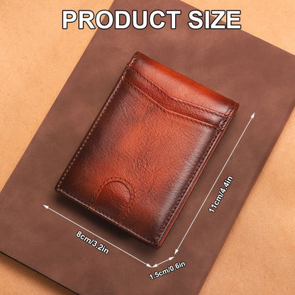 Men's Wallet – Genuine Leather, RFID Blocking, for Everyday Use – detail view 3