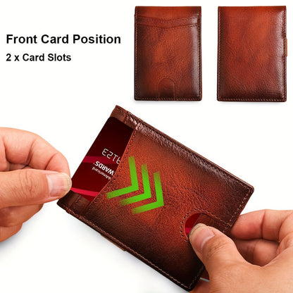 Men's Wallet – Genuine Leather, RFID Blocking, for Everyday Use – detail view 8