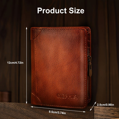 Men's Wallet – Genuine Leather, RFID Blocking, for Everyday Use – detail view 6