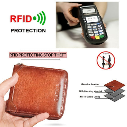 Men's Wallet – Genuine Leather, RFID Blocking – detail view 7