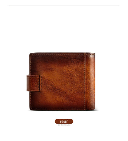 Men's Wallet – Large Capacity, Slot Leather Genuine Cowhide Large – detail view 18